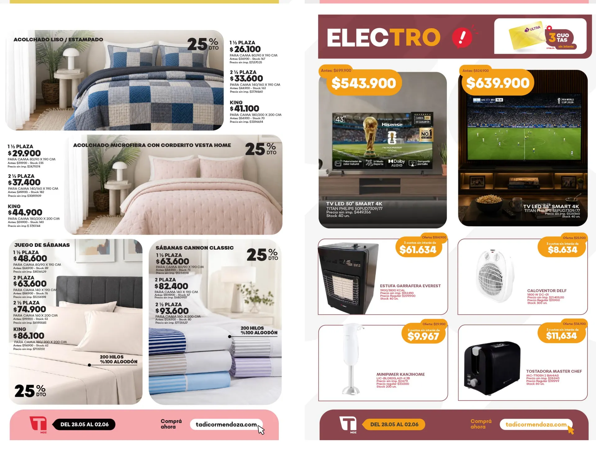 Ofertas de Ofertas Supermercados Tadicor  28 de mayo al 2 de junio 2026 - Página 9 del catálogo