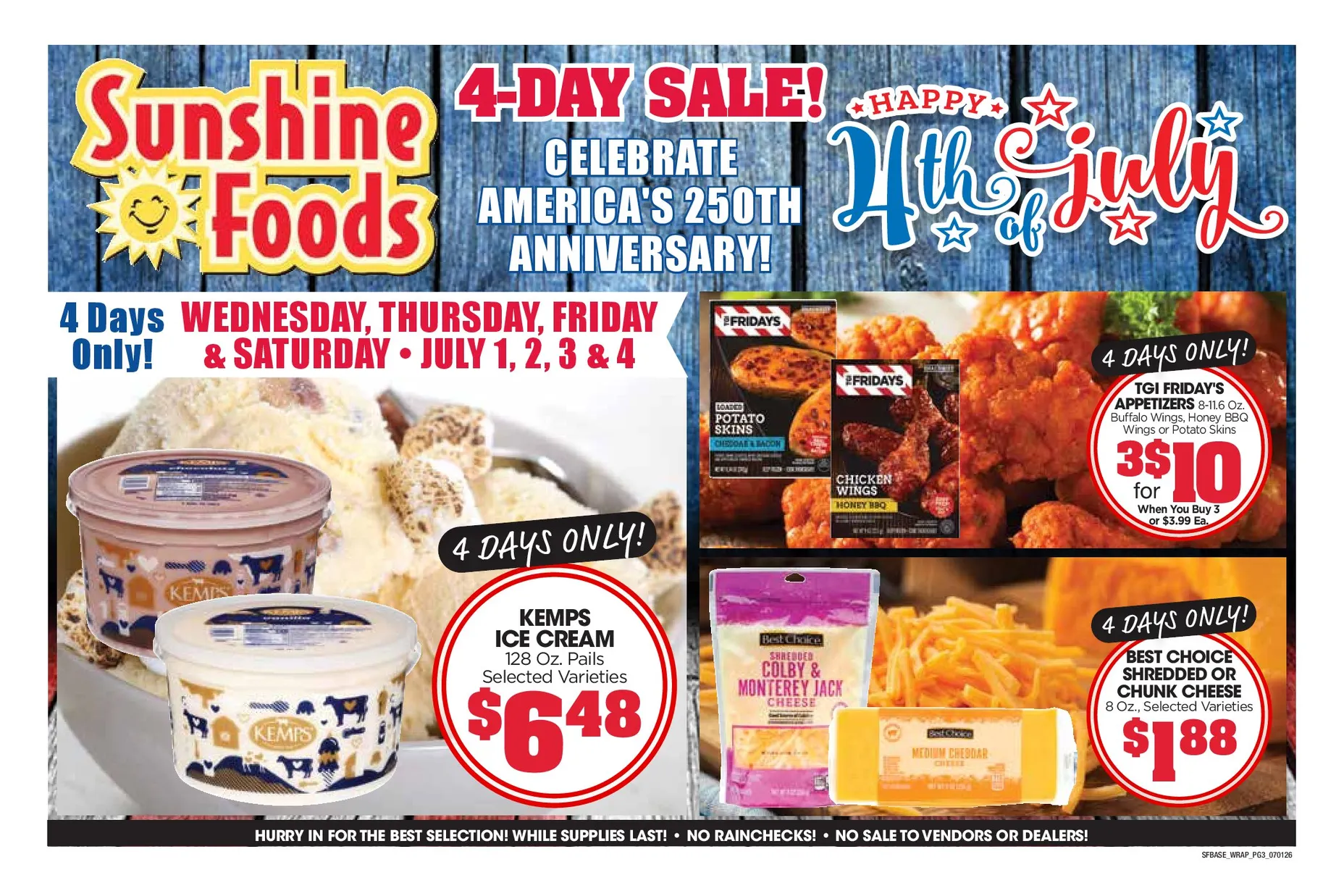 Weekly ad Sunshine Foods Sales from July 1 to July 7 2026 - Page 9