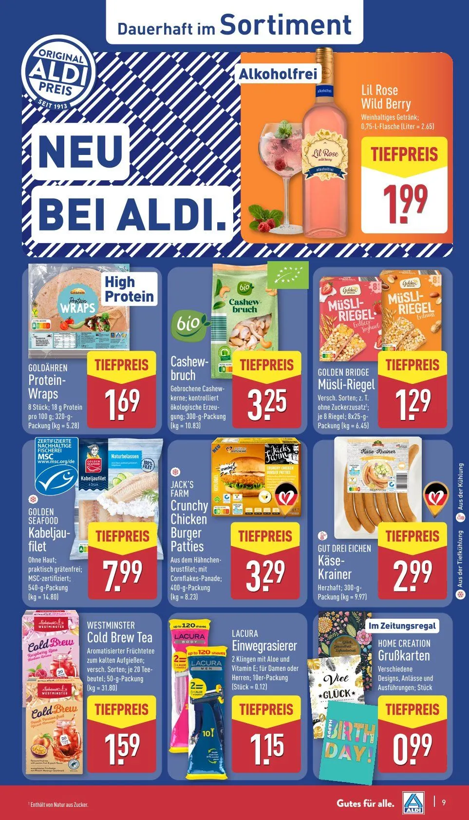 ALDI Nord Prospekte von 28. Juli bis 2. August 2025 - Prospekt seite 9