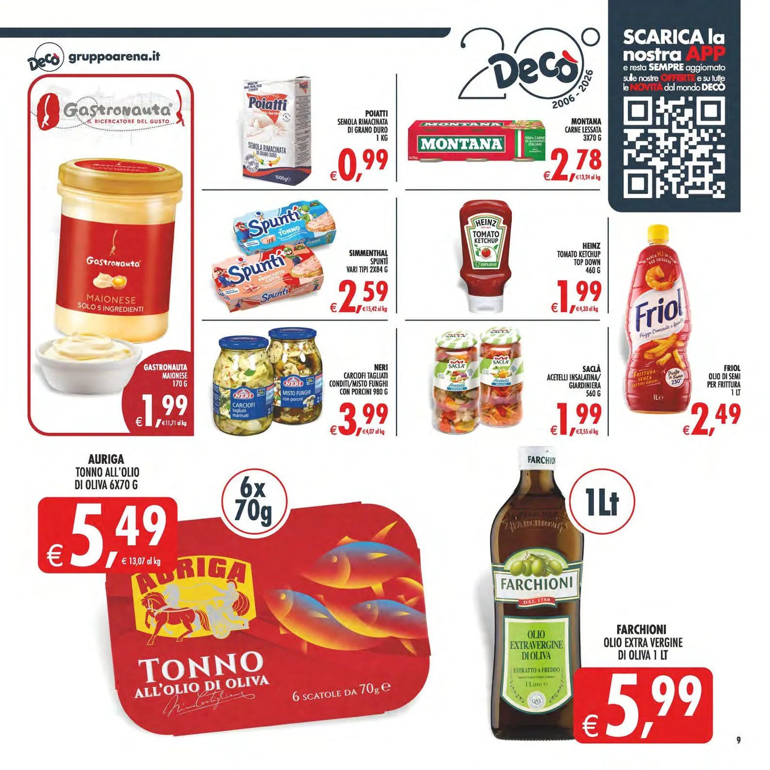 Volantini Deco Supermercati da 19 giugno a 29 giugno di 2026 - Pagina del volantino 9