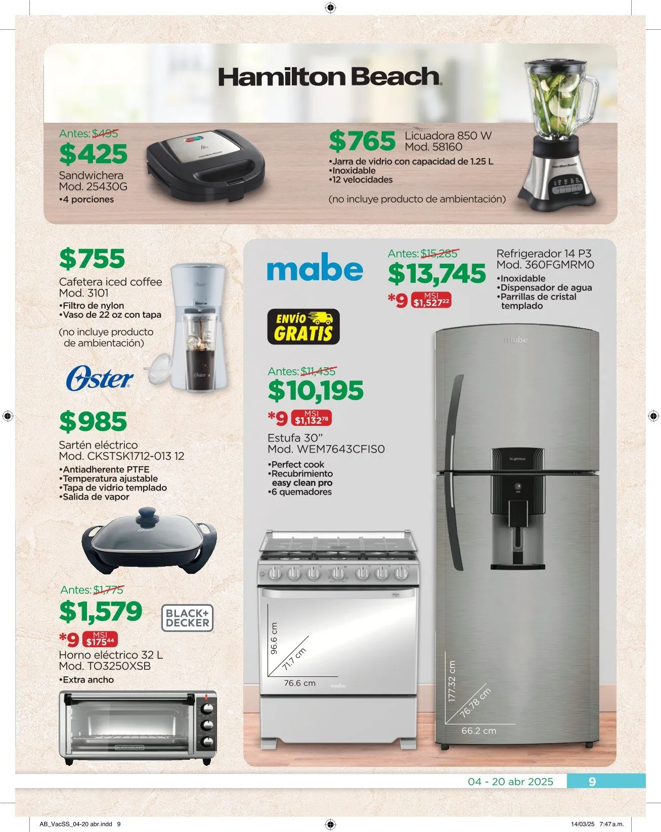 Catálogo de Chedraui Ofertas 8 de abril al 20 de abril 2025 - Pagina 9