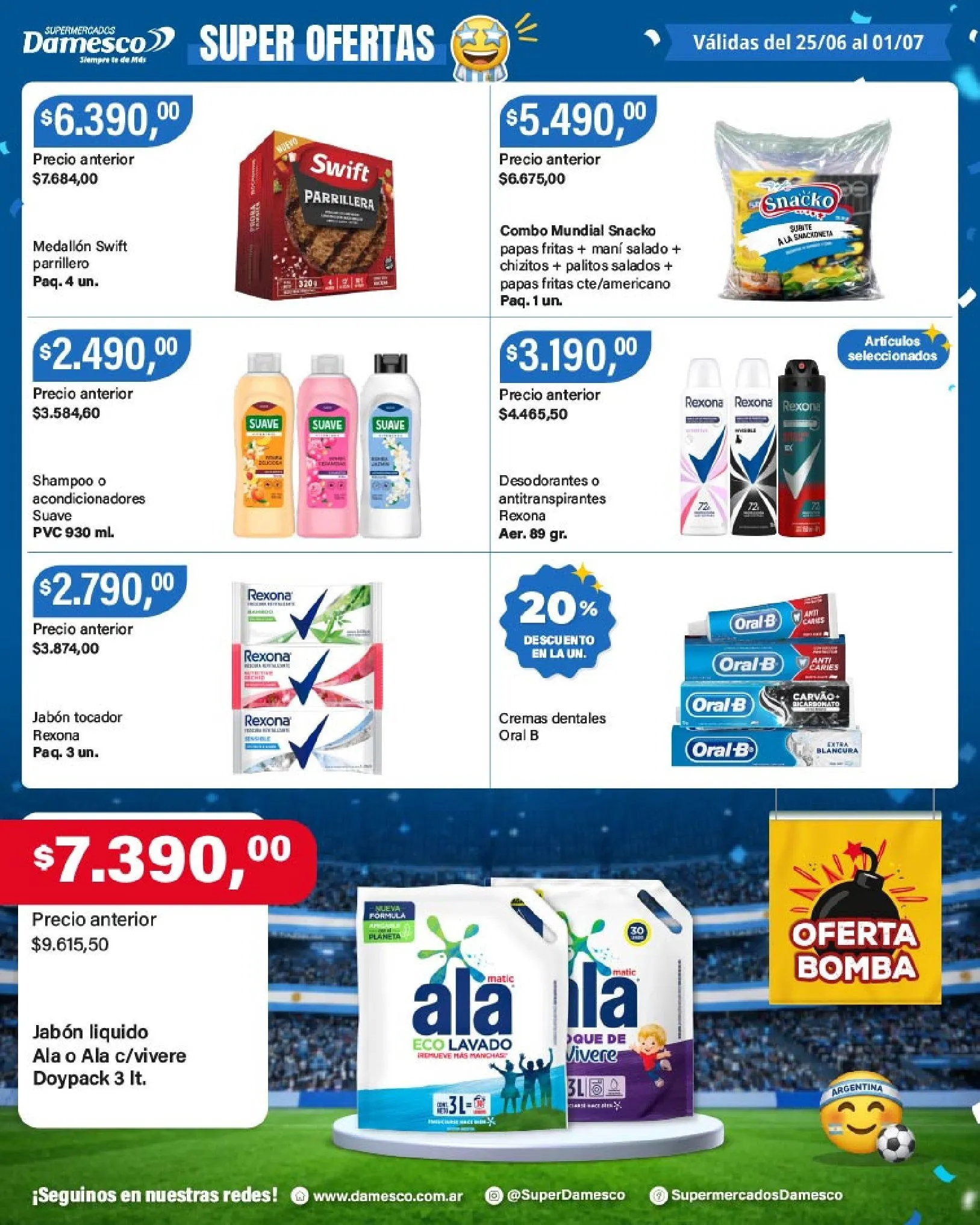 Ofertas de  Damesco Ofertas 25 de junio al 1 de julio 2026 - Página 9 del catálogo