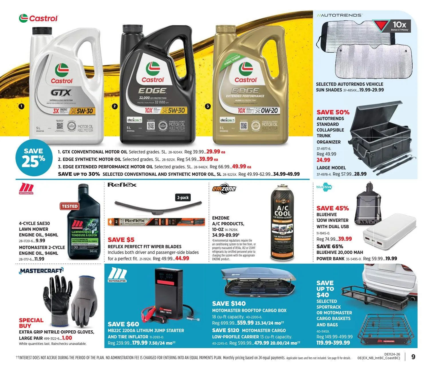 Canadian Tire Sales from June 11 to July 1 2026 - flyer page 9