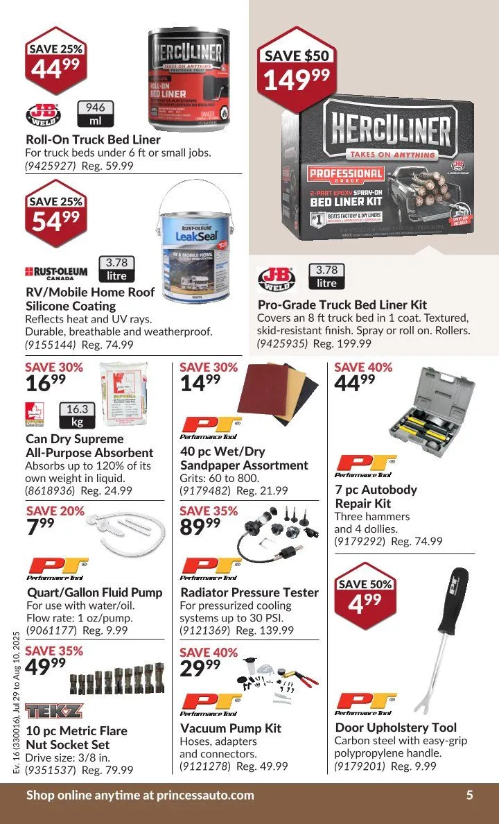 Flyer from July 29 to August 10 2025 - flyer page 9