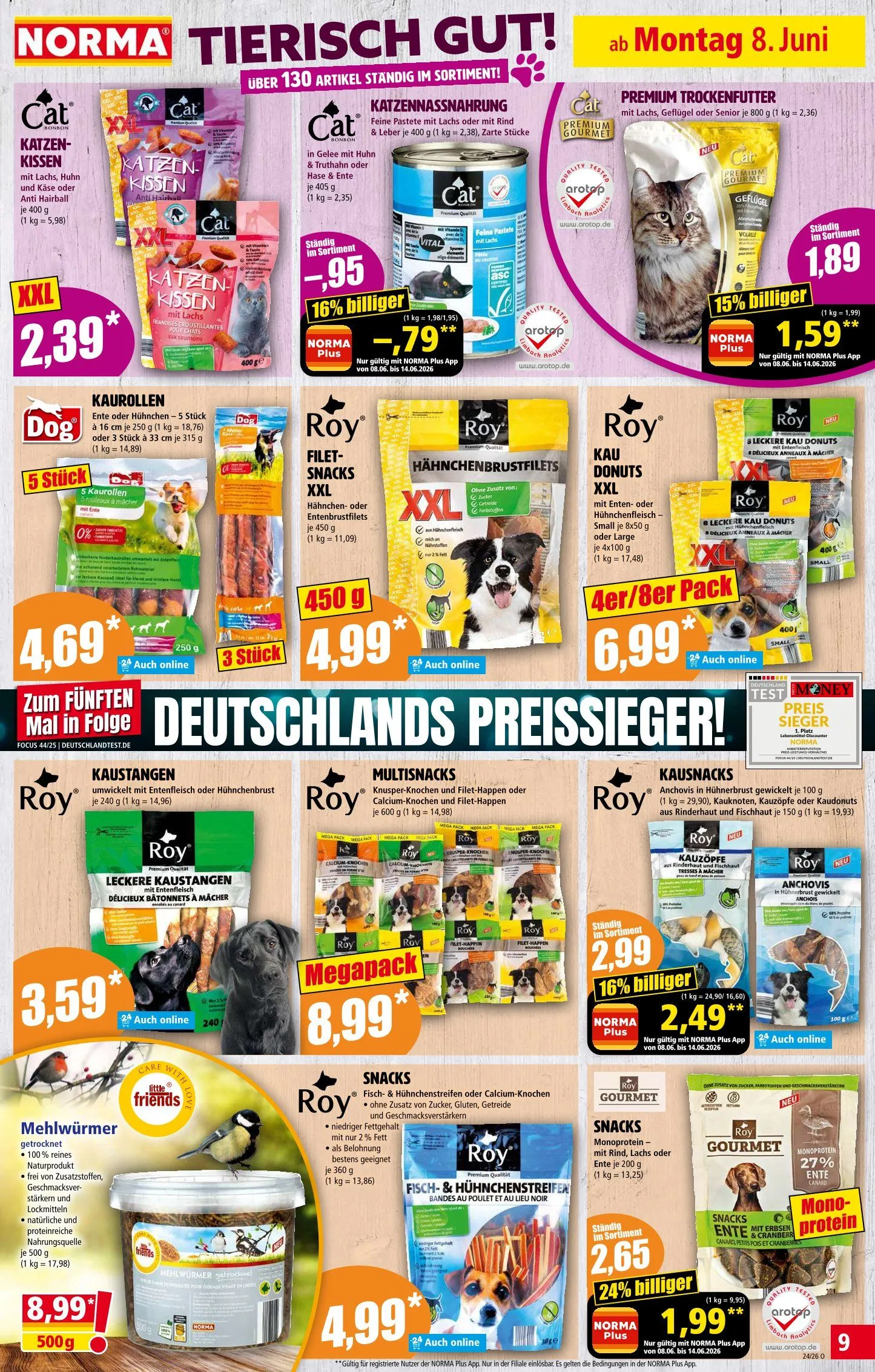 Angebote von 8. Juni bis 15. Juni 2026 - Prospekt seite 9