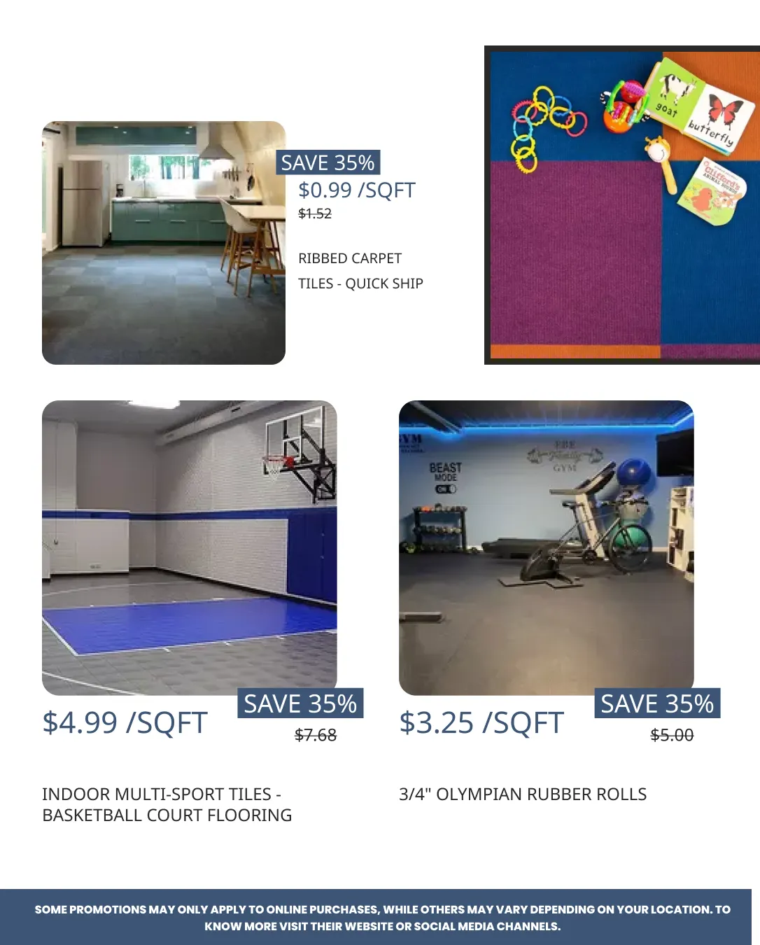 Weekly ad Flooring Inc. Sales from March 25 to April 10 2026 - Page 9