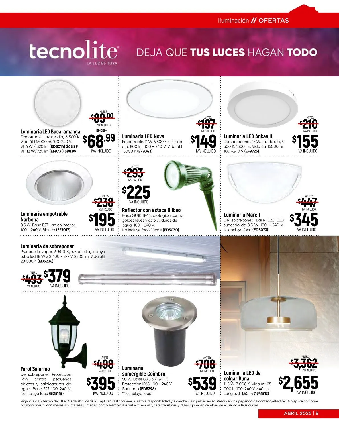 Catálogo de Catalogo 1 de abril al 30 de abril 2025 - Pagina 9