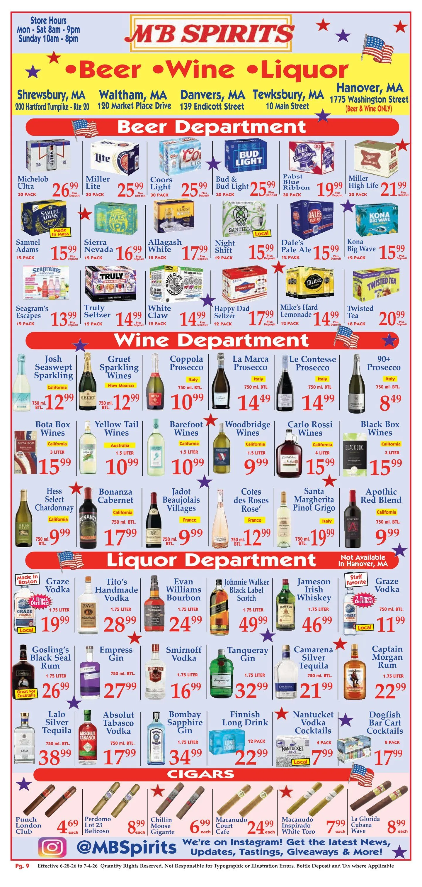 Weekly ad Market Basket Sales from June 28 to July 4 2026 - Page 9