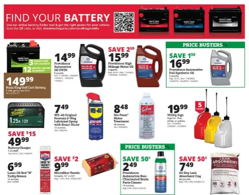 Weekly ad Rural King Sales from September 18 to October 1 2025 - Page 9