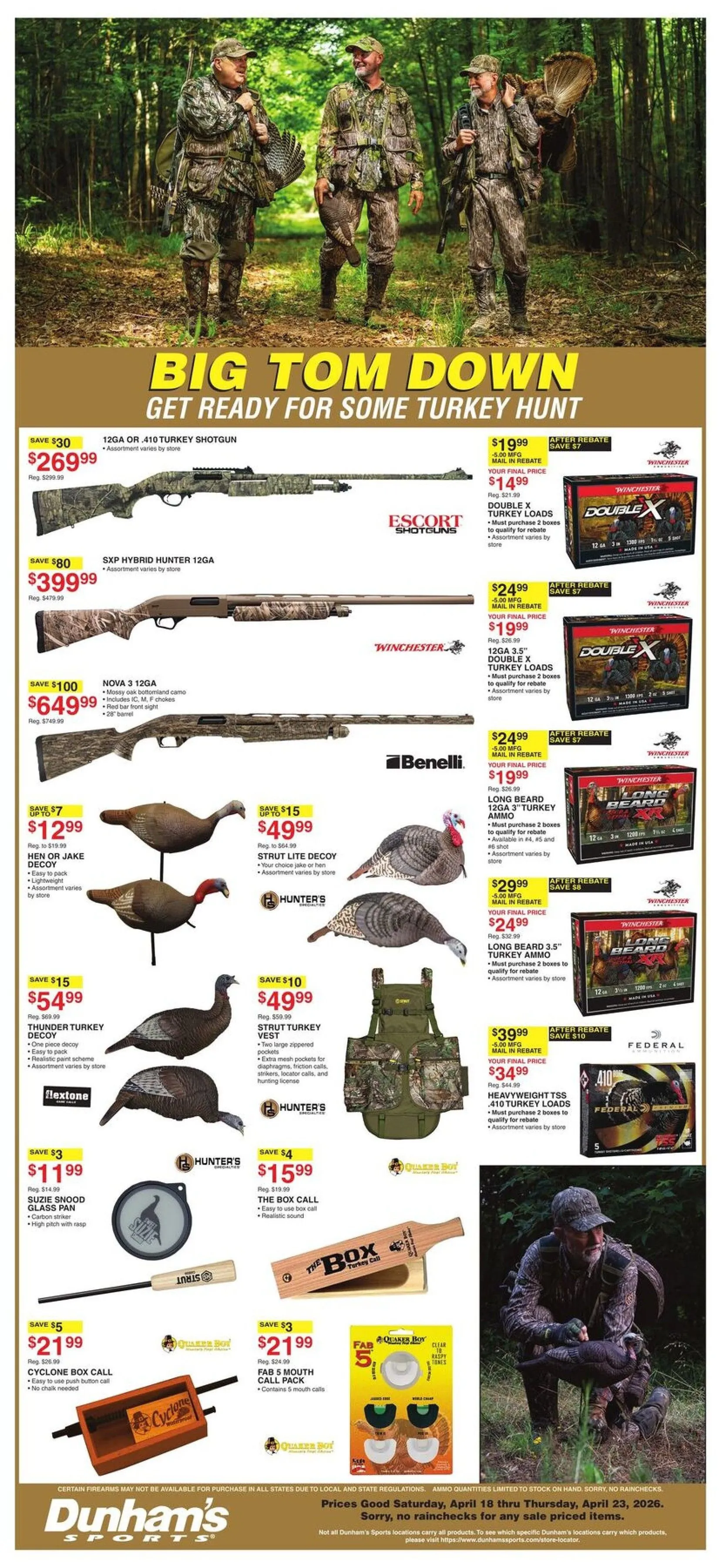Weekly ad  Dunham's Sports Sales from April 18 to April 23 2026 - Page 9