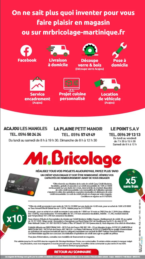 Catalogues Mr. Bricolage du 29 avril au 24 mai 2026 - Catalogue page 9