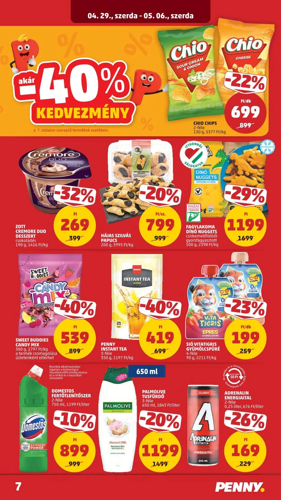 Katalógus  Penny Market legfrissebb ajánlatai április 29.-tól május 6.-ig 2026. - Oldal 9