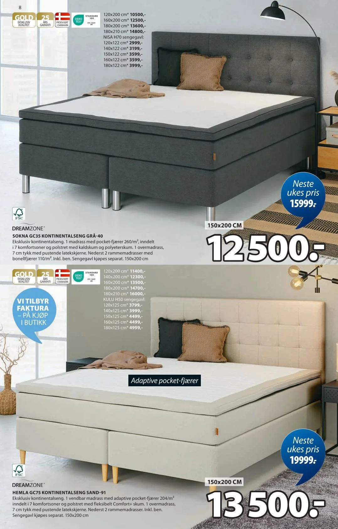 JYSK fra 10. februar til 15. februar 2025 - kundeavisside 9