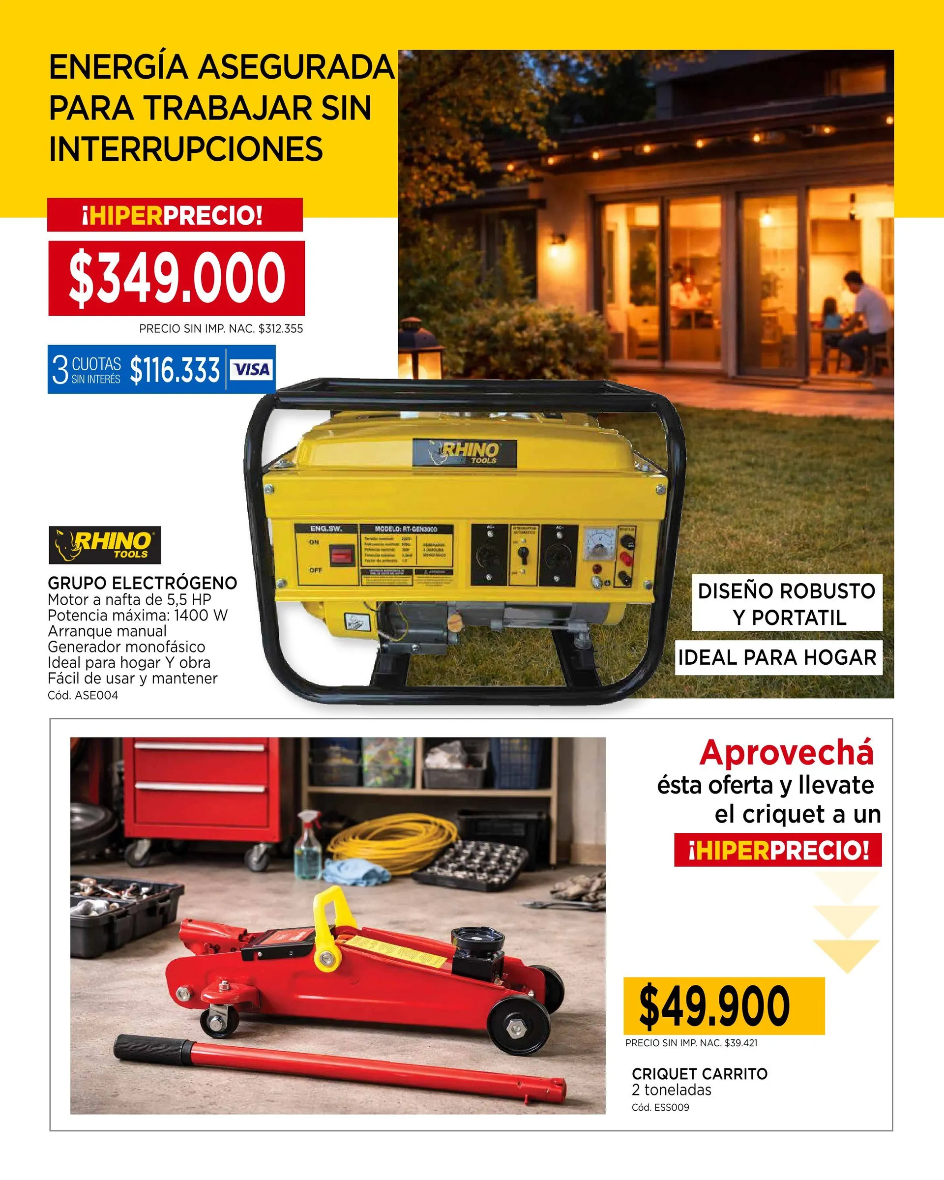 Ofertas de Ofertas Hiper Tehuelche 6 de febrero al 26 de febrero 2026 - Página 9 del catálogo