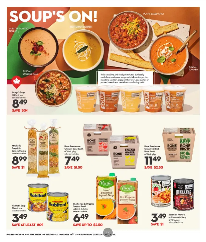 Longo ´s  Sales from January 15 to January 21 2026 - flyer page 9
