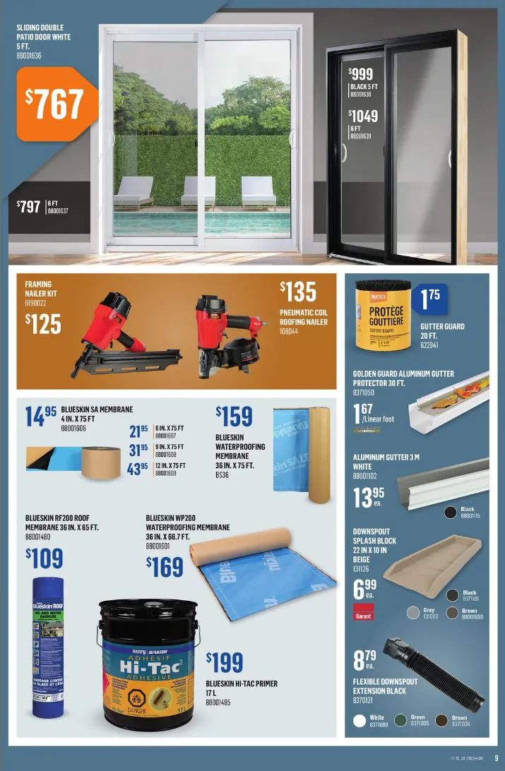 Canac Sales from April 9 to April 15 2026 - flyer page 9