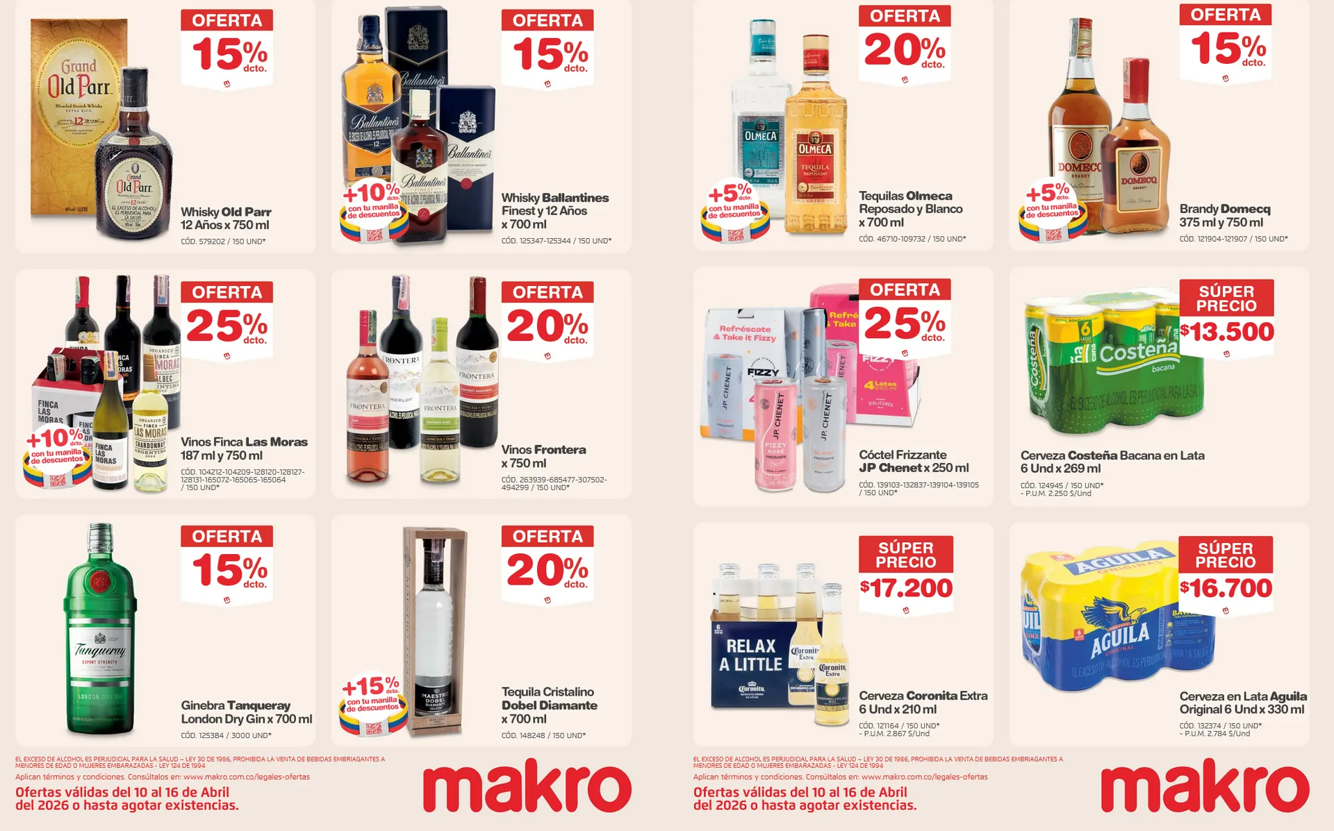 Catalogo de Makro Ofertas 10 de abril al 16 de abril 2026 - Pag 9