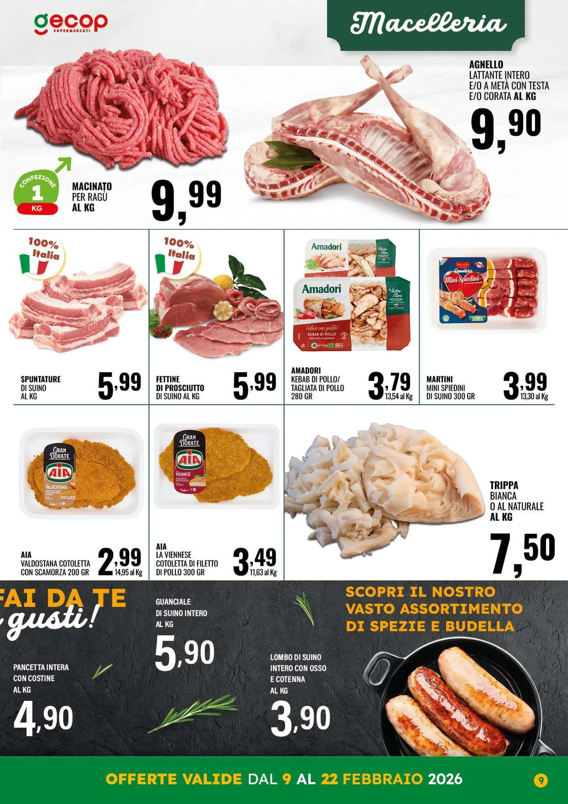 Volantini Gecop da 9 febbraio a 22 febbraio di 2026 - Pagina del volantino 9