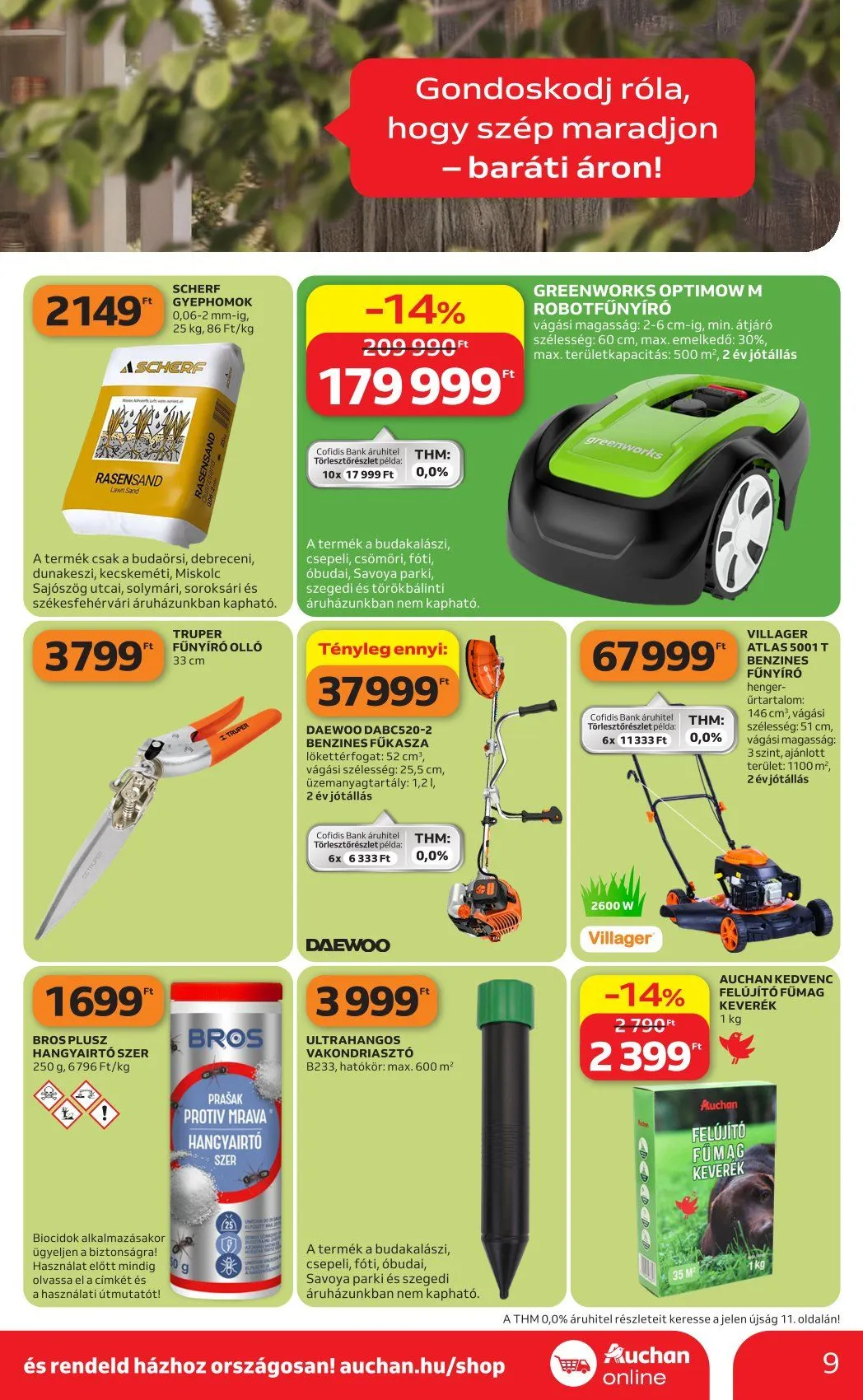Katalógus  Auchan április 16.-tól május 14.-ig 2026. - Oldal 9