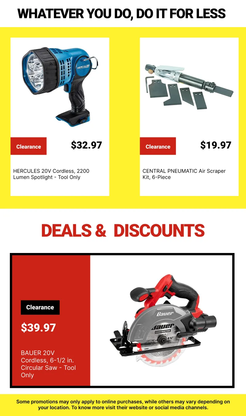 Weekly ad Harbor Freight Sales from May 14 to May 28 2026 - Page 9