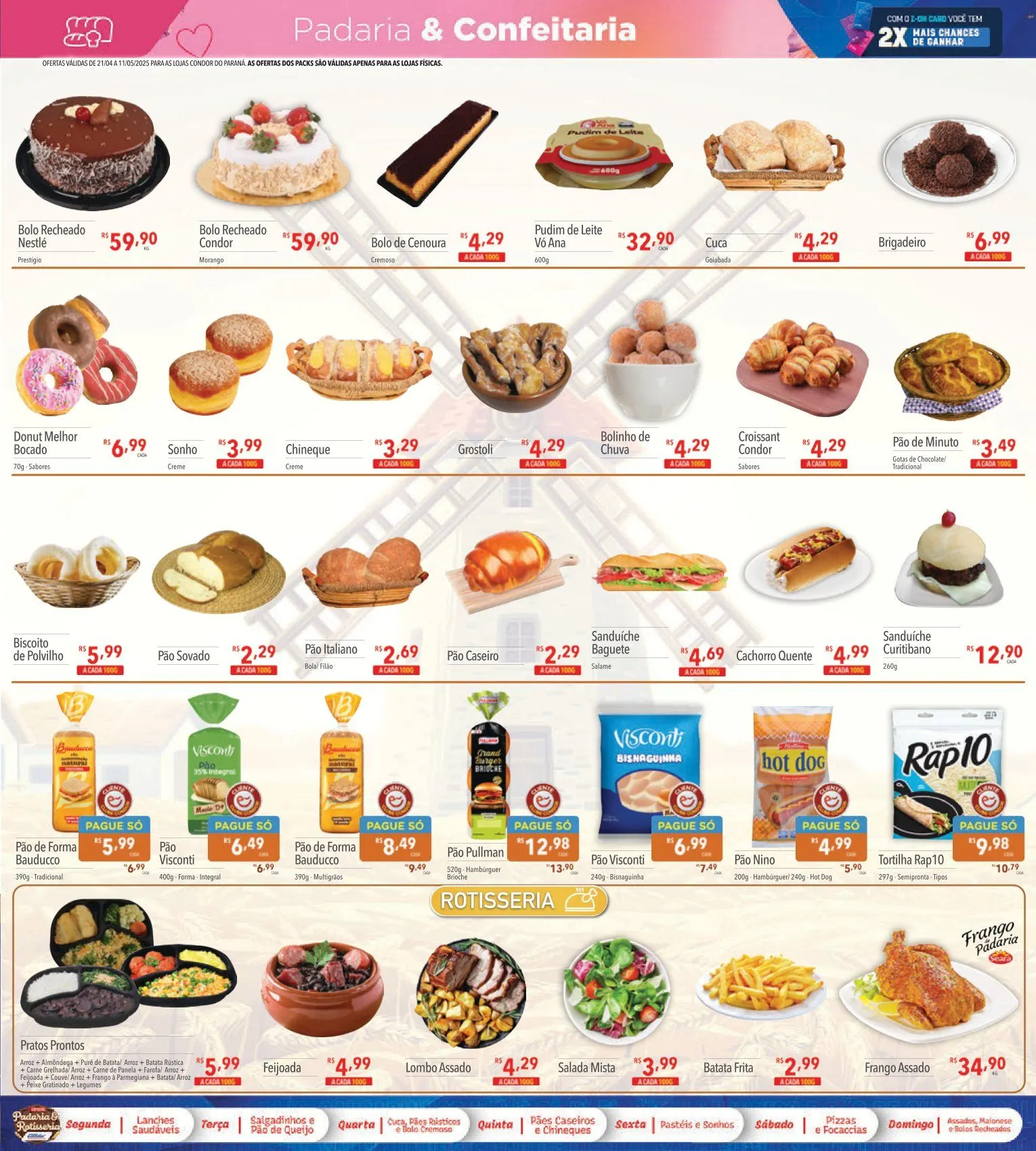 Encarte de Folhetos Supermercados Condor 21 de abril até 14 de maio 2025 - Pagina 9