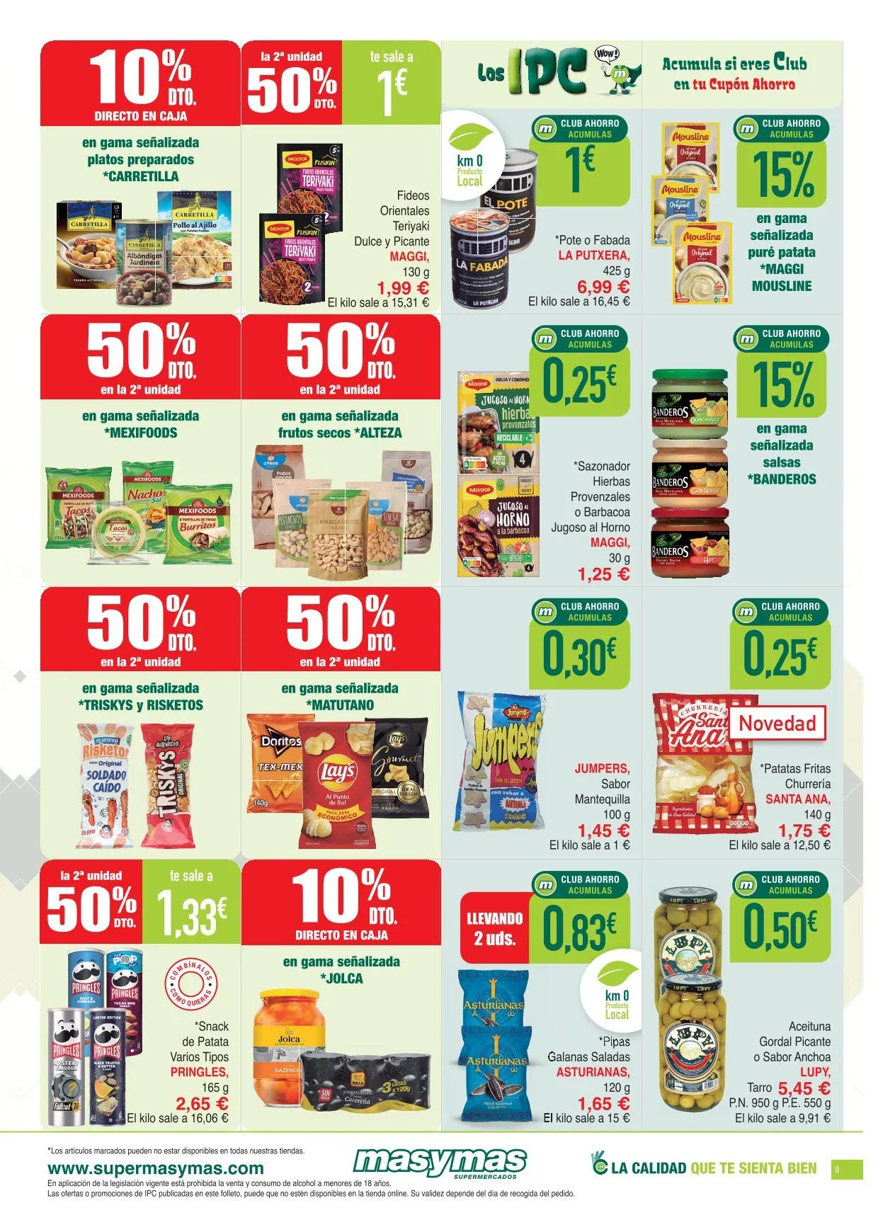 Catálogo de Supermercados masymas Ofertas 28 de mayo al 24 de junio 2026 - Página 9