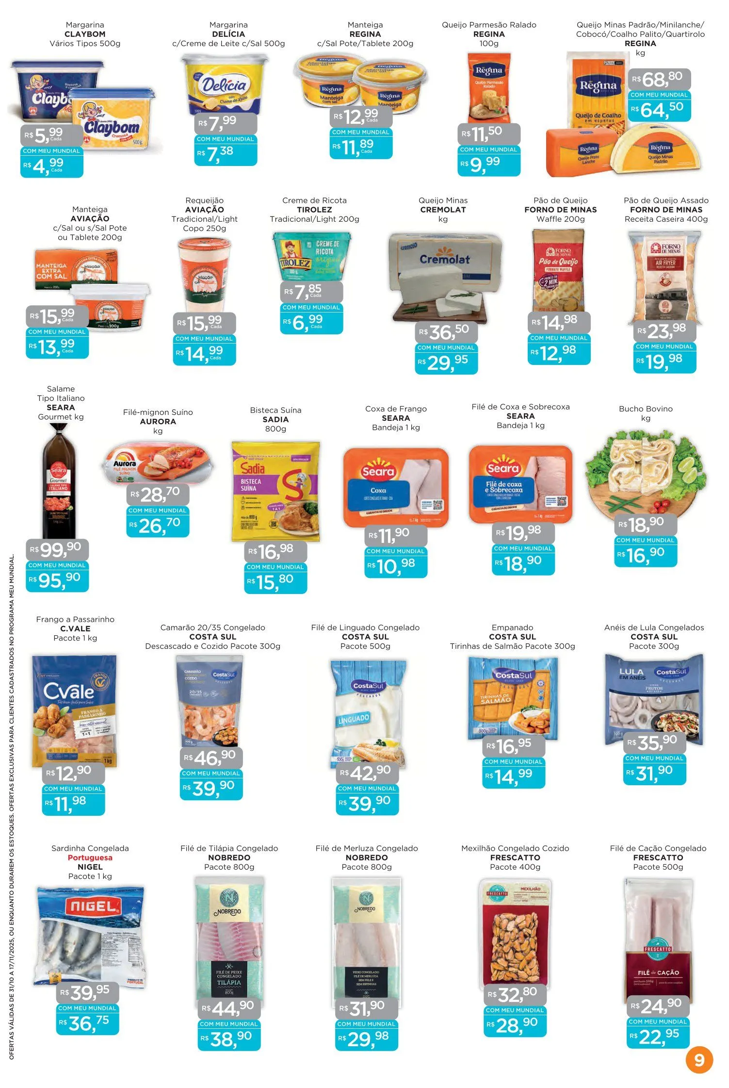 Encarte de Ofertas 1 de novembro até 17 de novembro 2025 - Pagina 9