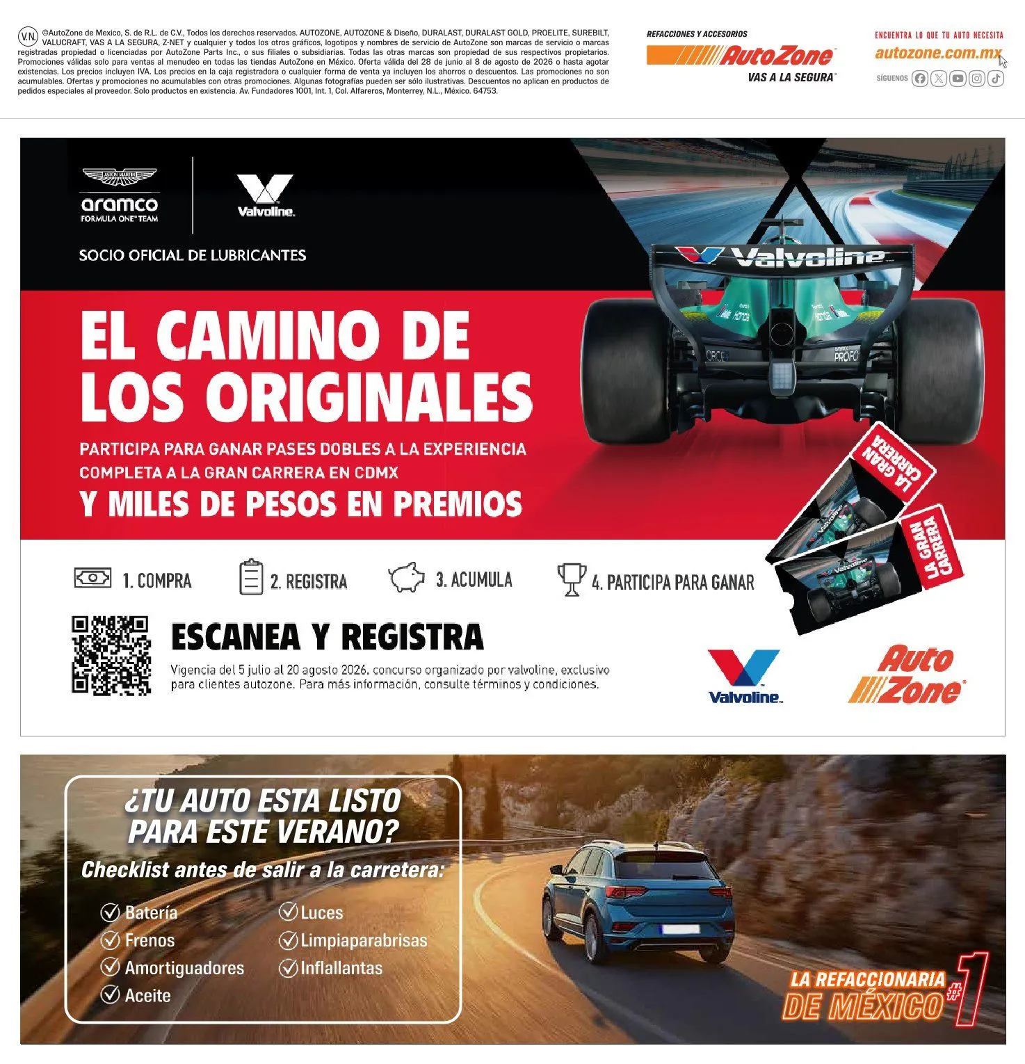 Catálogo de AutoZone Ofertas 29 de junio al 10 de julio 2026 - Pagina 9