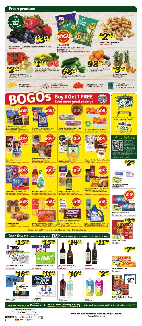 Weekly ad Harveys Supermarket Sales from October 15 to October 21 2025 - Page 9