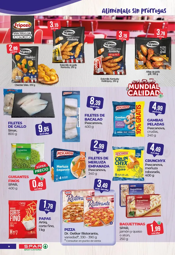 Catálogo de SPAR Gran Canaria Ofertas 12 de junio al 25 de junio 2026 - Página 9