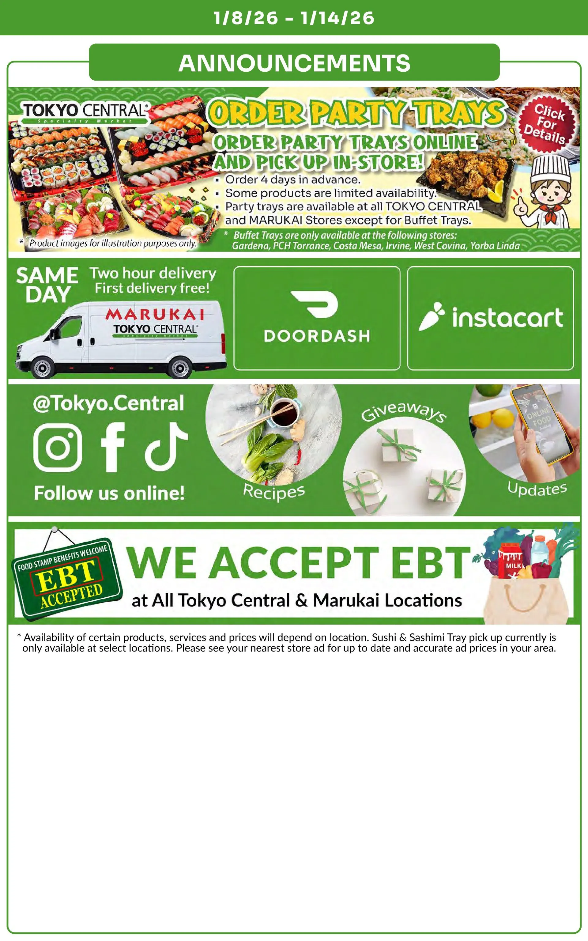 Weekly ad Tokyo Central Specialty Market from January 8 to January 14 2026 - Page 9