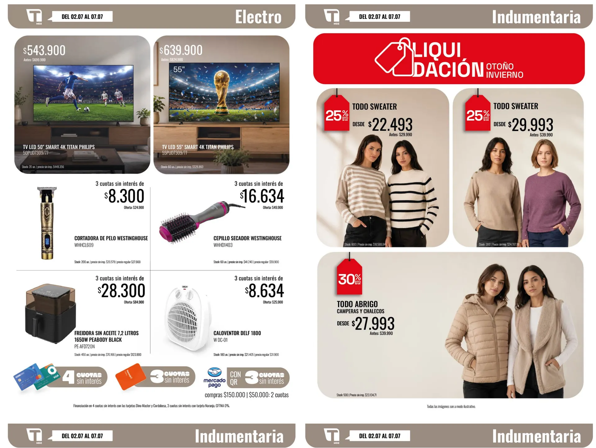 Ofertas de  Ofertas Supermercados Tadicor  2 de julio al 8 de julio 2026 - Página 9 del catálogo