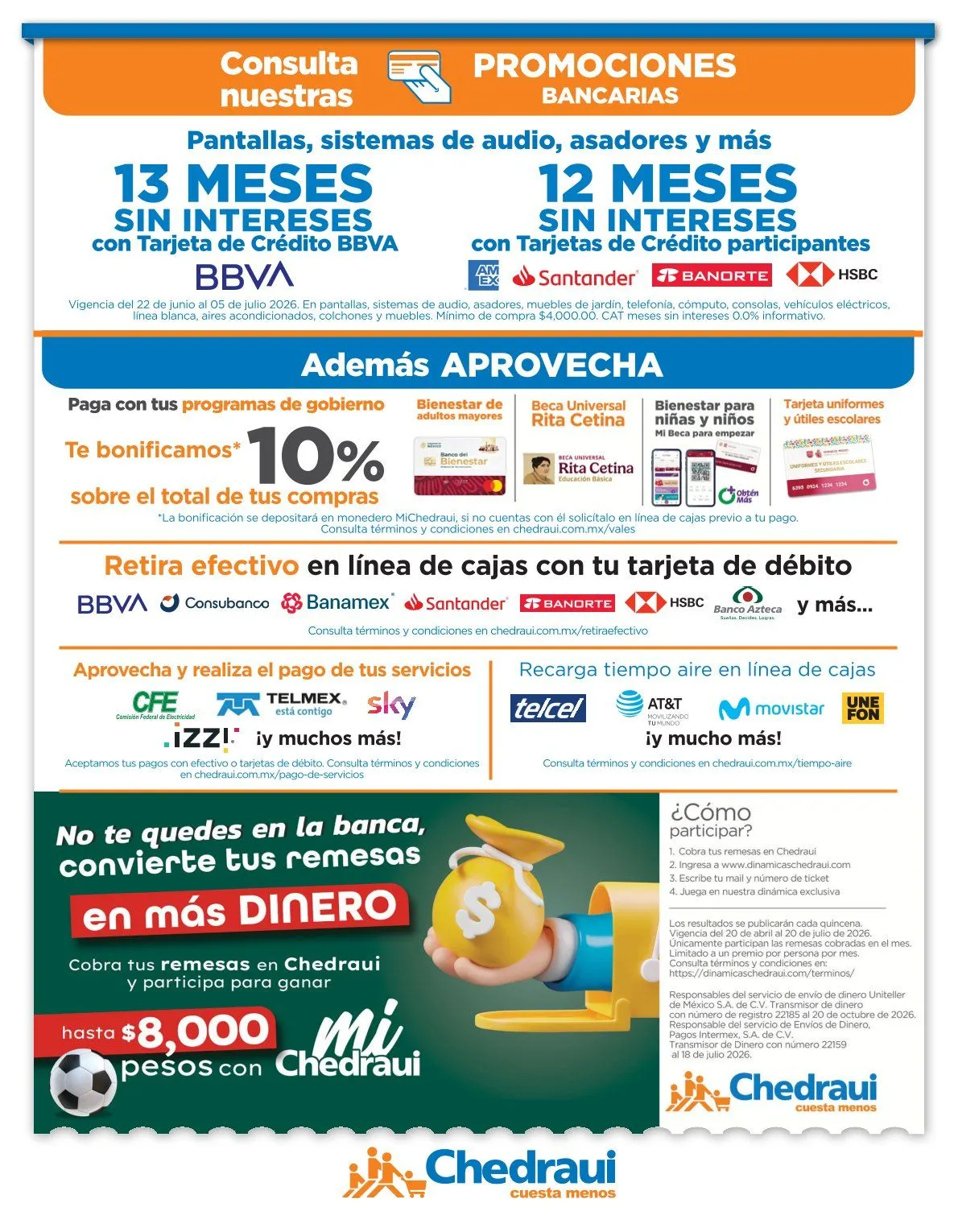 Catálogo de Chedraui Ofertas 22 de junio al 5 de julio 2026 - Pagina 9
