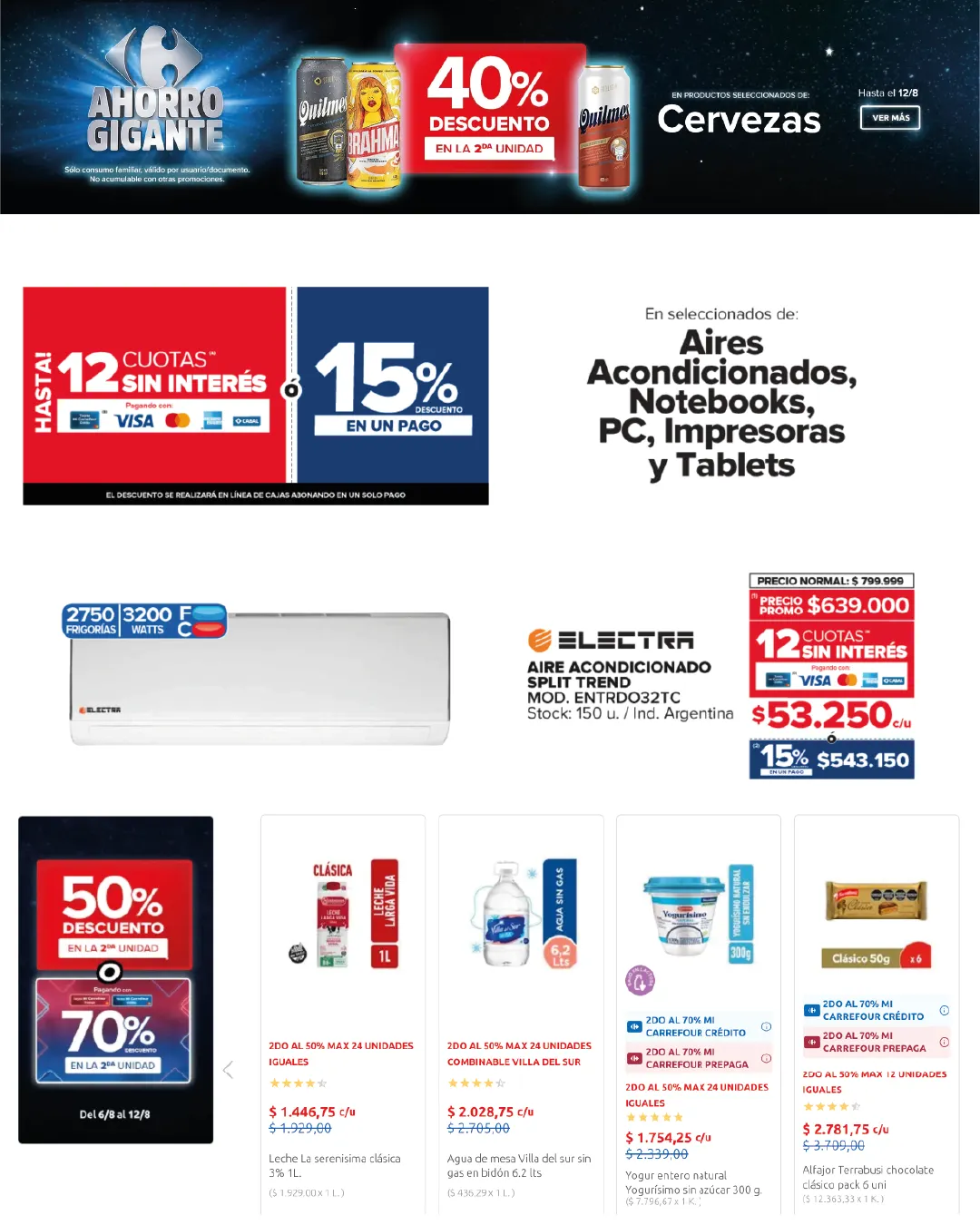 Ofertas de Carrefour Ofertas y descuentos 6 de agosto al 12 de agosto 2024 - Página 8 del catálogo
