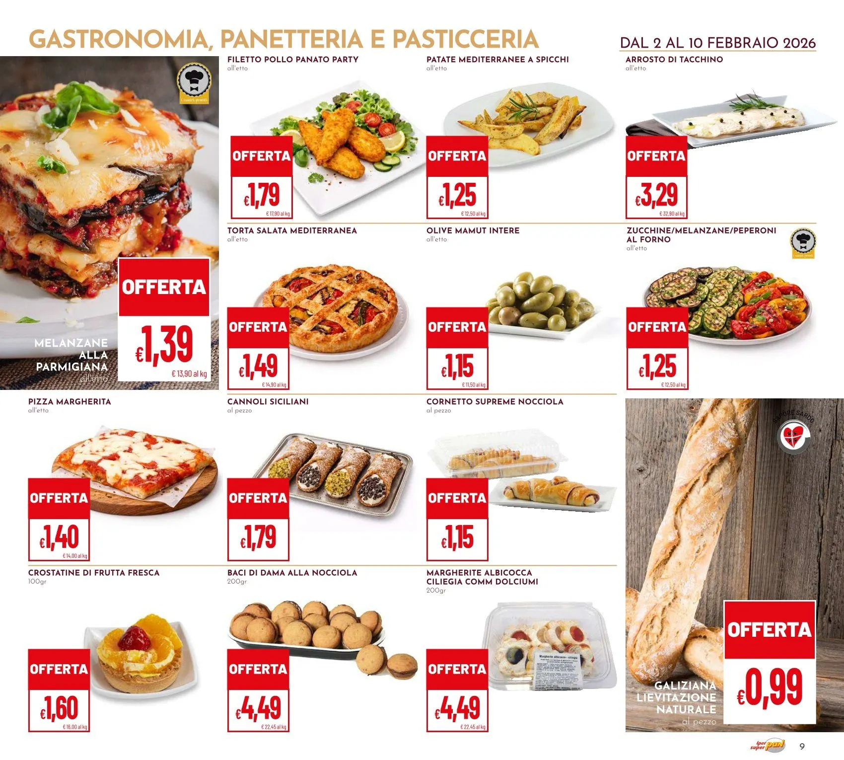 Volantini Pan da 2 febbraio a 10 febbraio di 2026 - Pagina del volantino 9