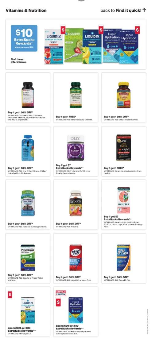 Weekly promotion  CVS Health Sales spanning from May 24 to May 30 2026 - Page 9 for Catalogue 365