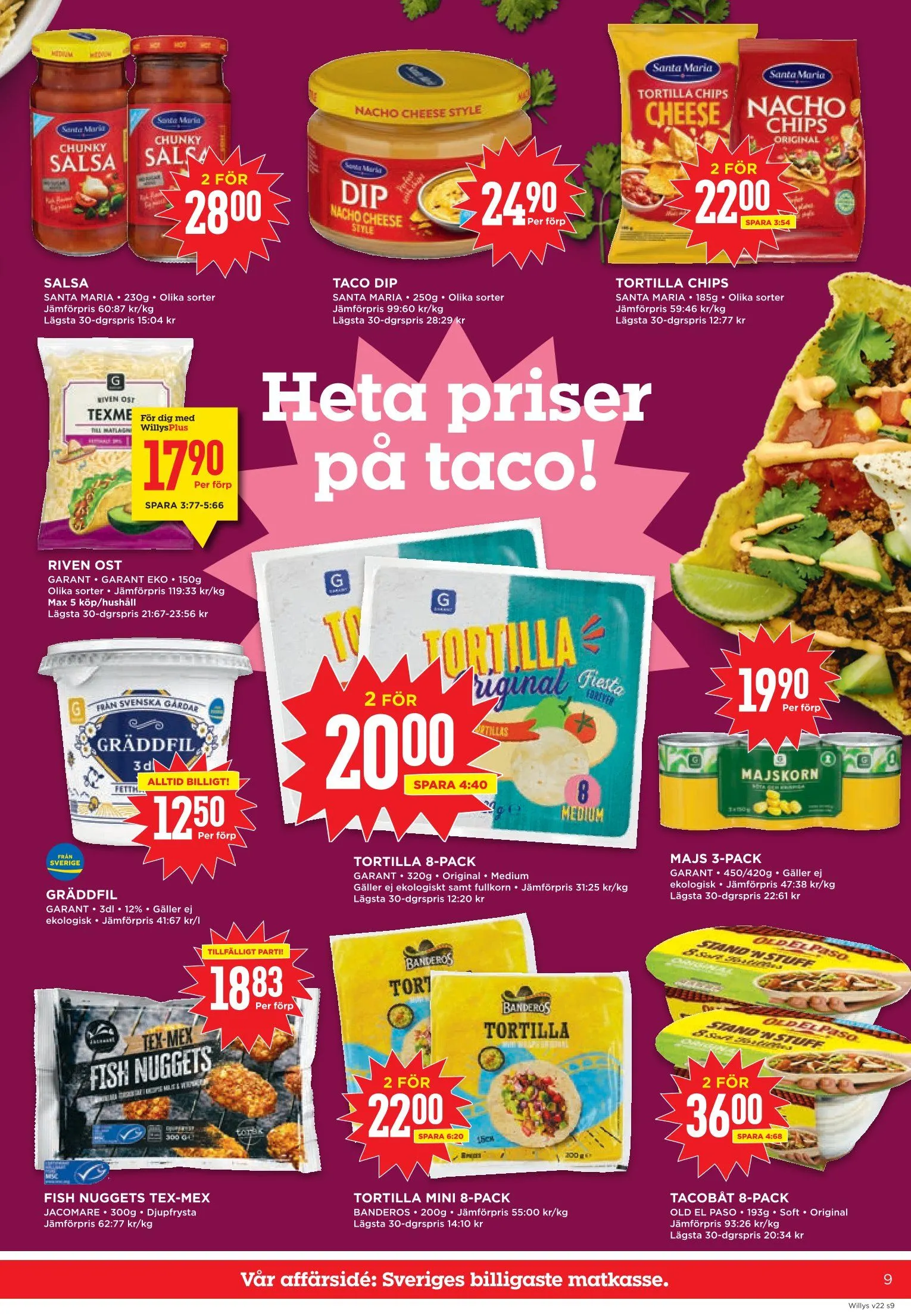 Willys Erbjudanden från 25 maj till 31 maj 2026 - Reklamblad sidor 9