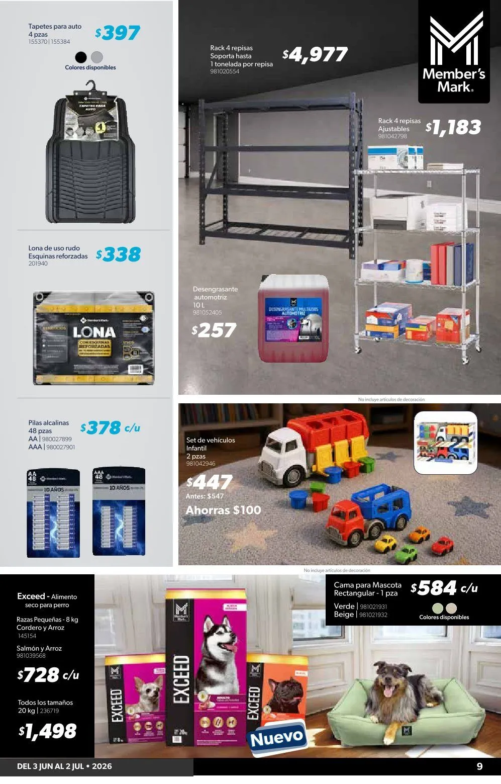 Catálogo de Sam's Club Ofertas 3 de junio al 2 de julio 2026 - Pagina 9