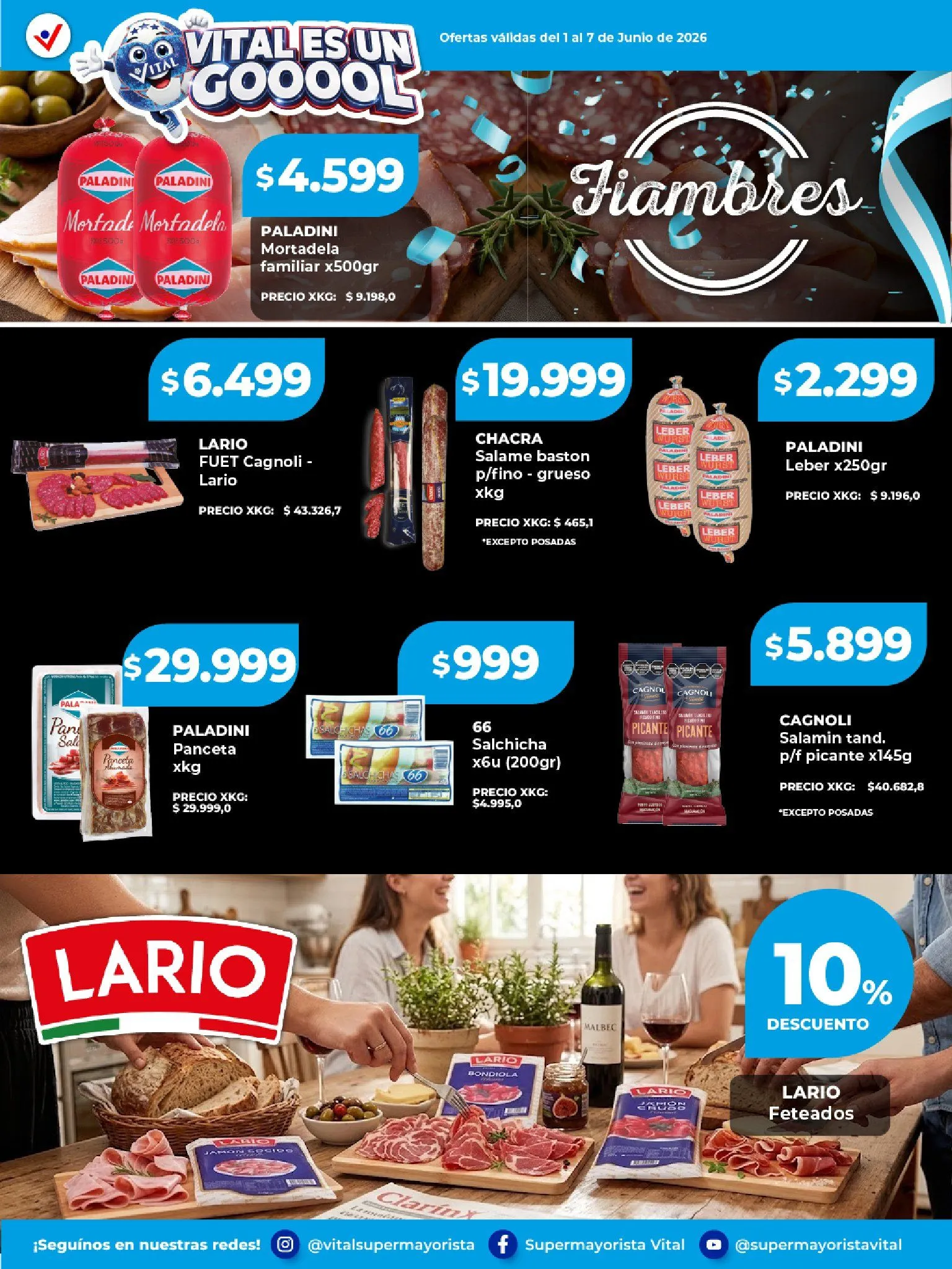 Ofertas de Ofertas Vital  1 de junio al 7 de junio 2026 - Página 9 del catálogo