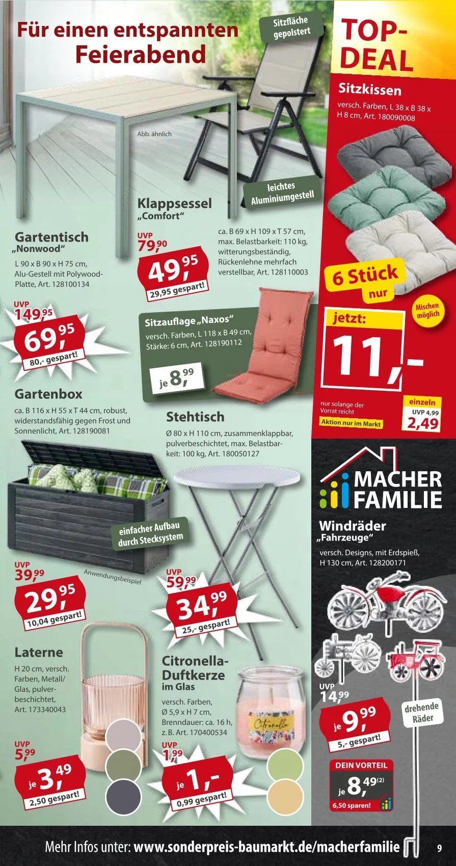 Sonderpreis-Baumarkt Angebote von 16. Mai bis 22. Mai 2026 - Prospekt seite 13