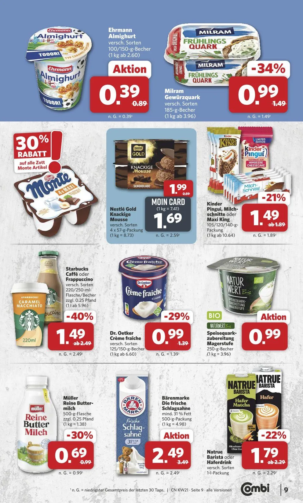 Combi Angebote von 18. Mai bis 23. Mai 2026 - Prospekt seite 9