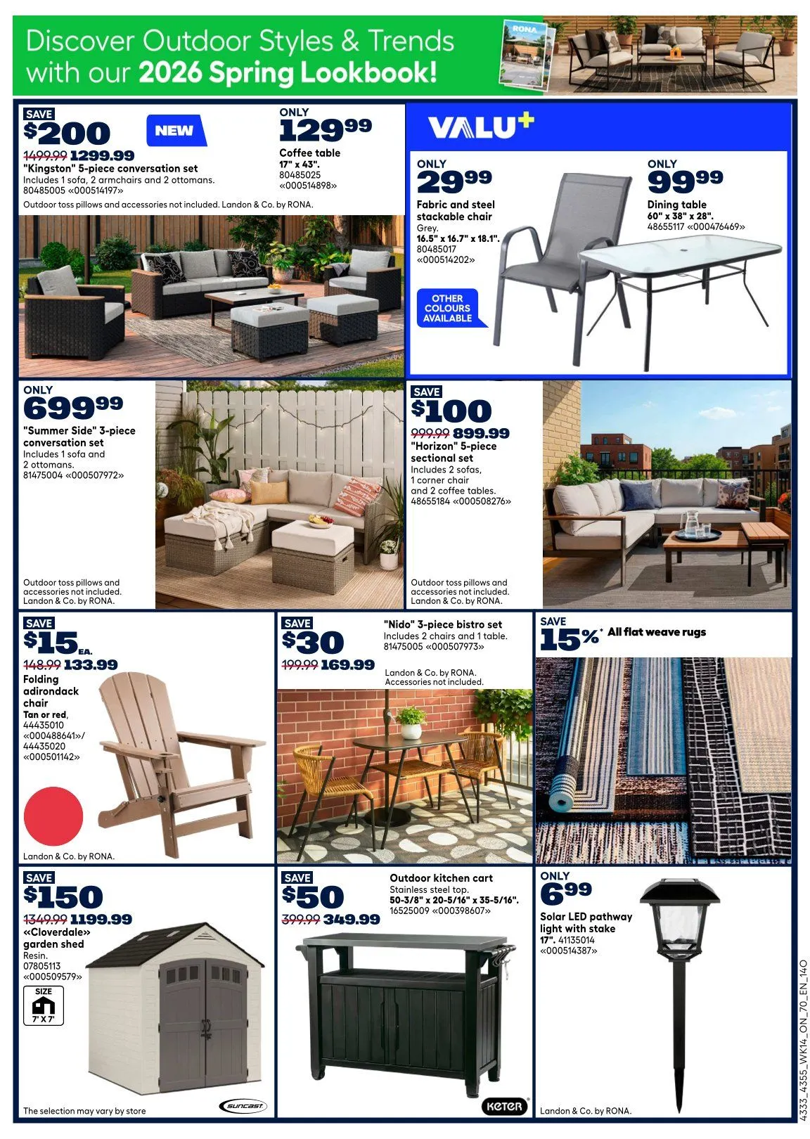 RONA Sales from April 30 to May 6 2026 - flyer page 9