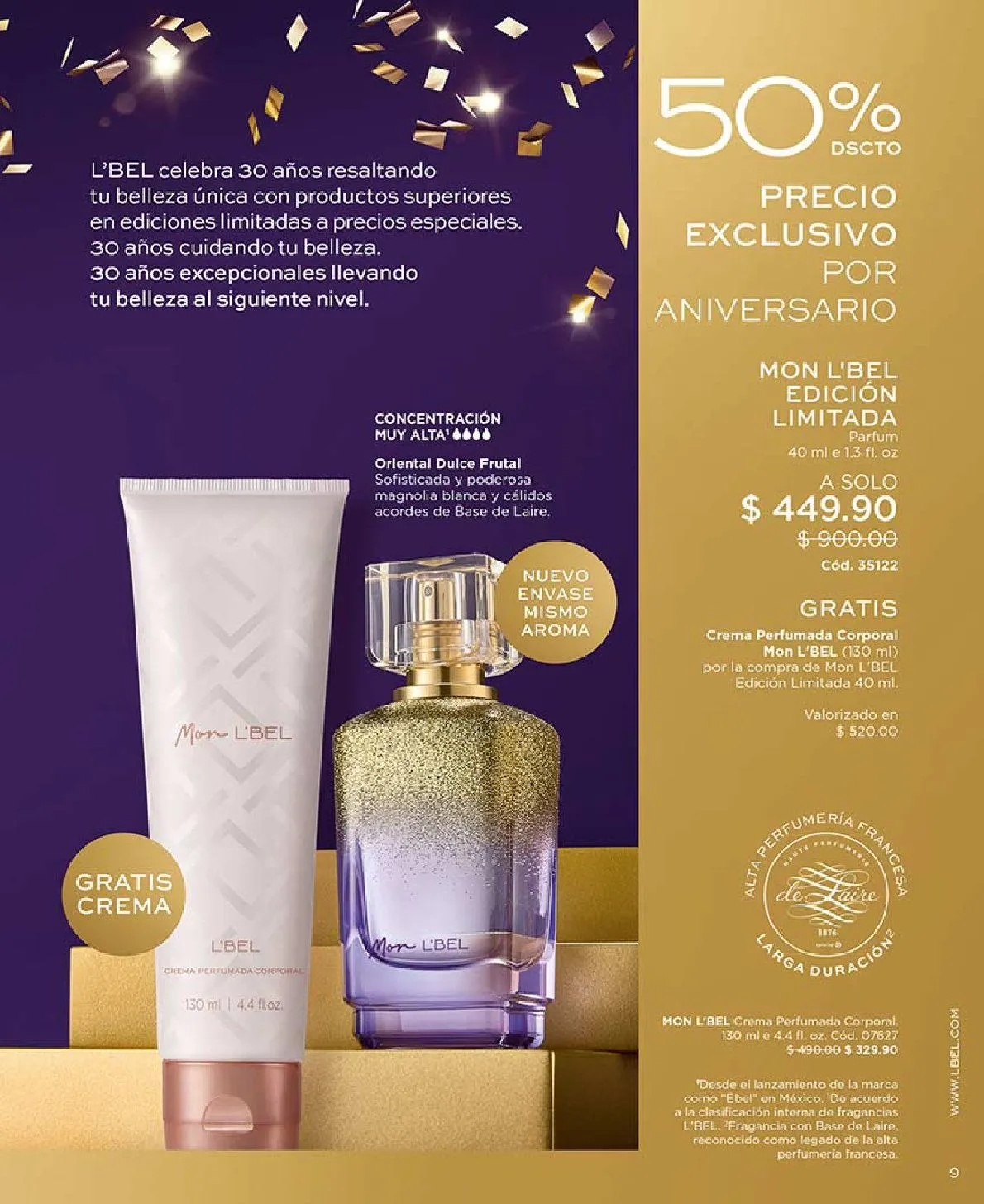 Catálogo de L'Bel catálogos y ofertas 1 de agosto al 1 de septiembre 2025 - Pagina 9