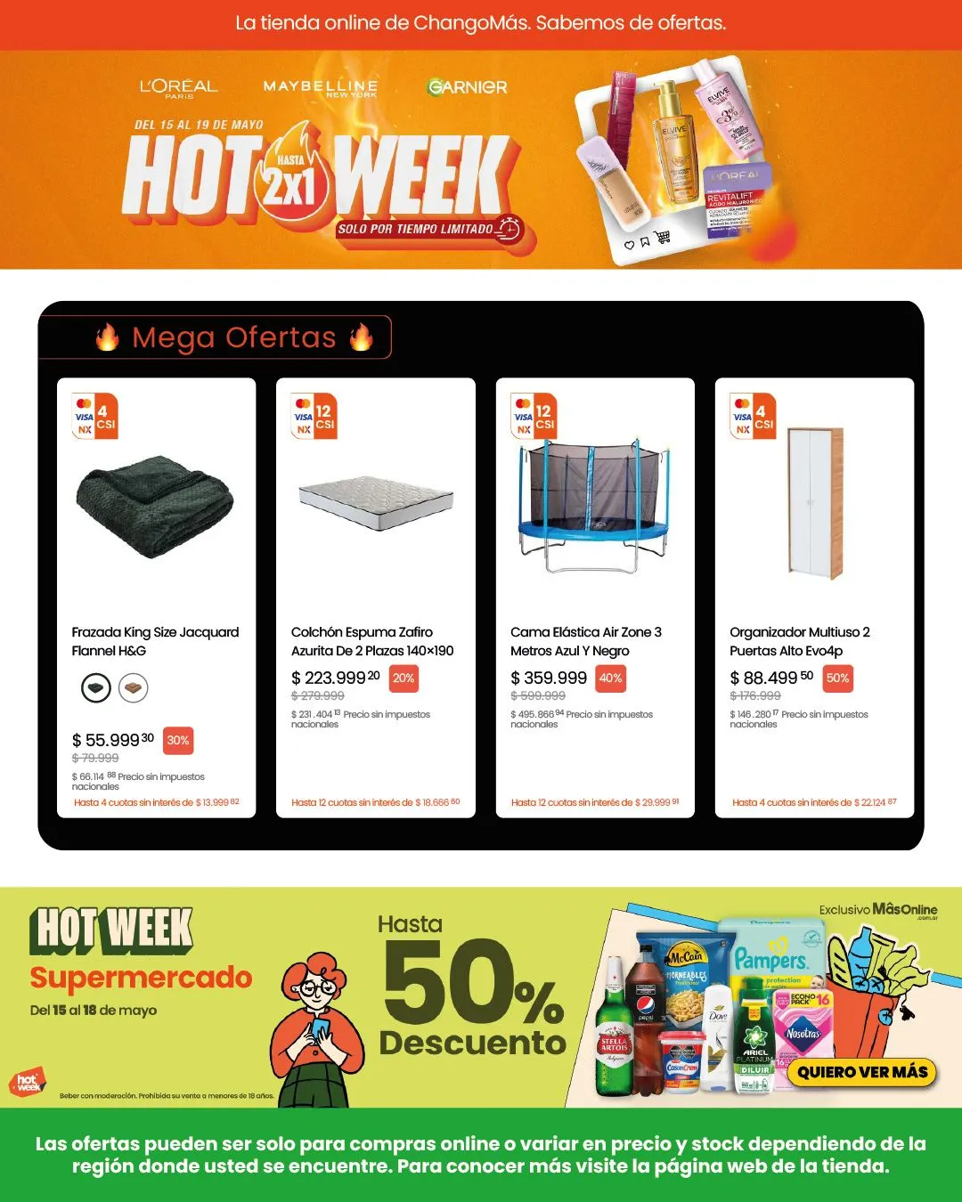 Ofertas de ChangoMas Ofertas HotWeek 15 de mayo al 18 de mayo 2025 - Página 8 del catálogo