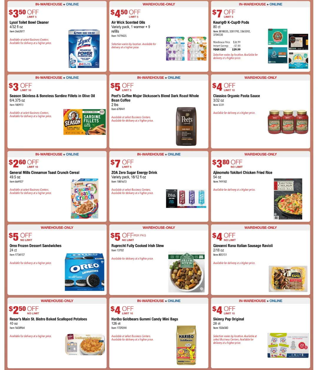 Weekly ad Big Discounts Members Only from September 30 to October 20 2024 - Page 8