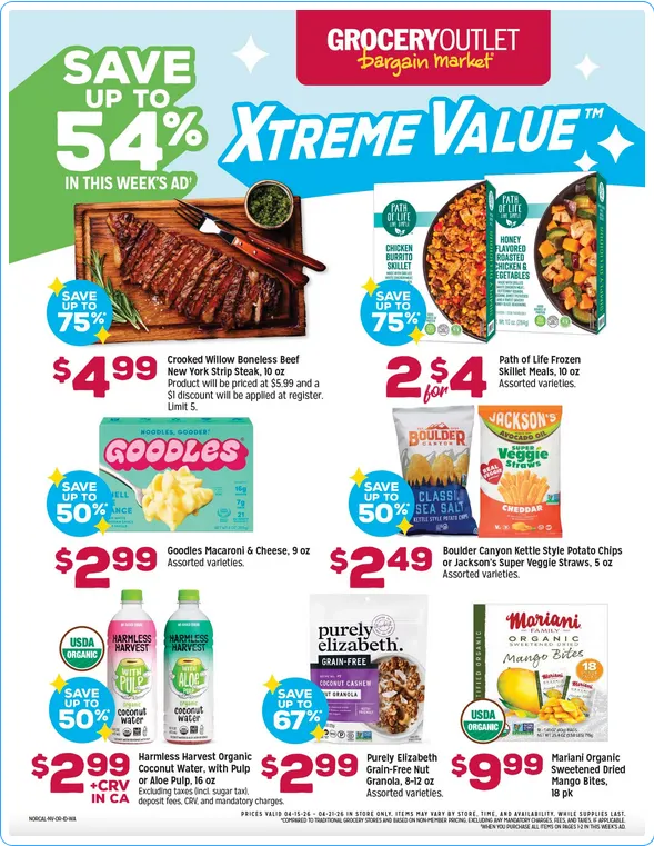 Weekly ad  Grocery Outlet Sales from April 15 to April 21 2026 - Page 9