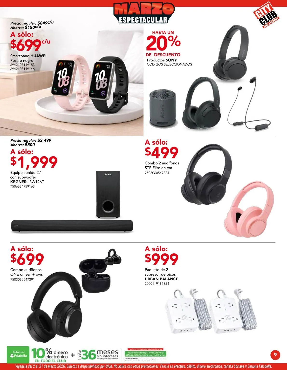 Catálogo de Ofertas City Club 2 de marzo al 31 de marzo 2026 - Pagina 9
