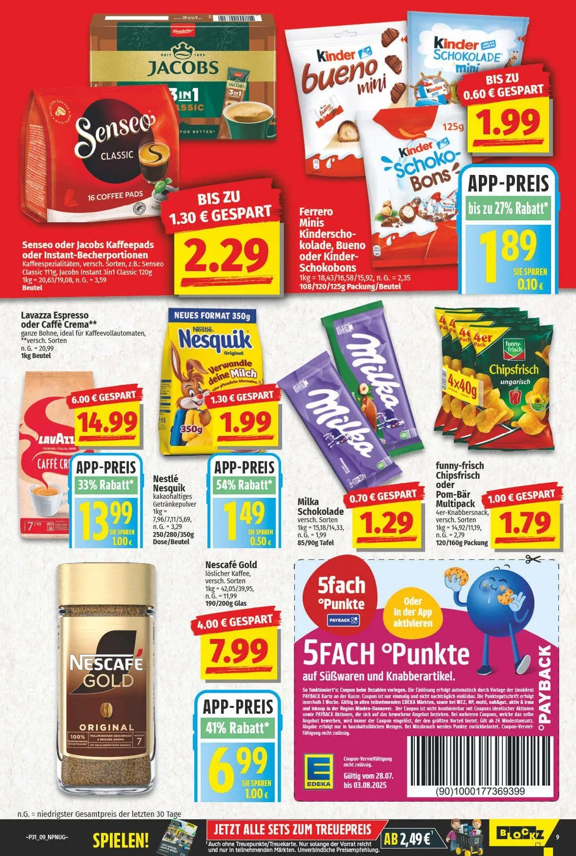  NP Discount Prospekte  von 28. Juli bis 2. August 2025 - Prospekt seite 9