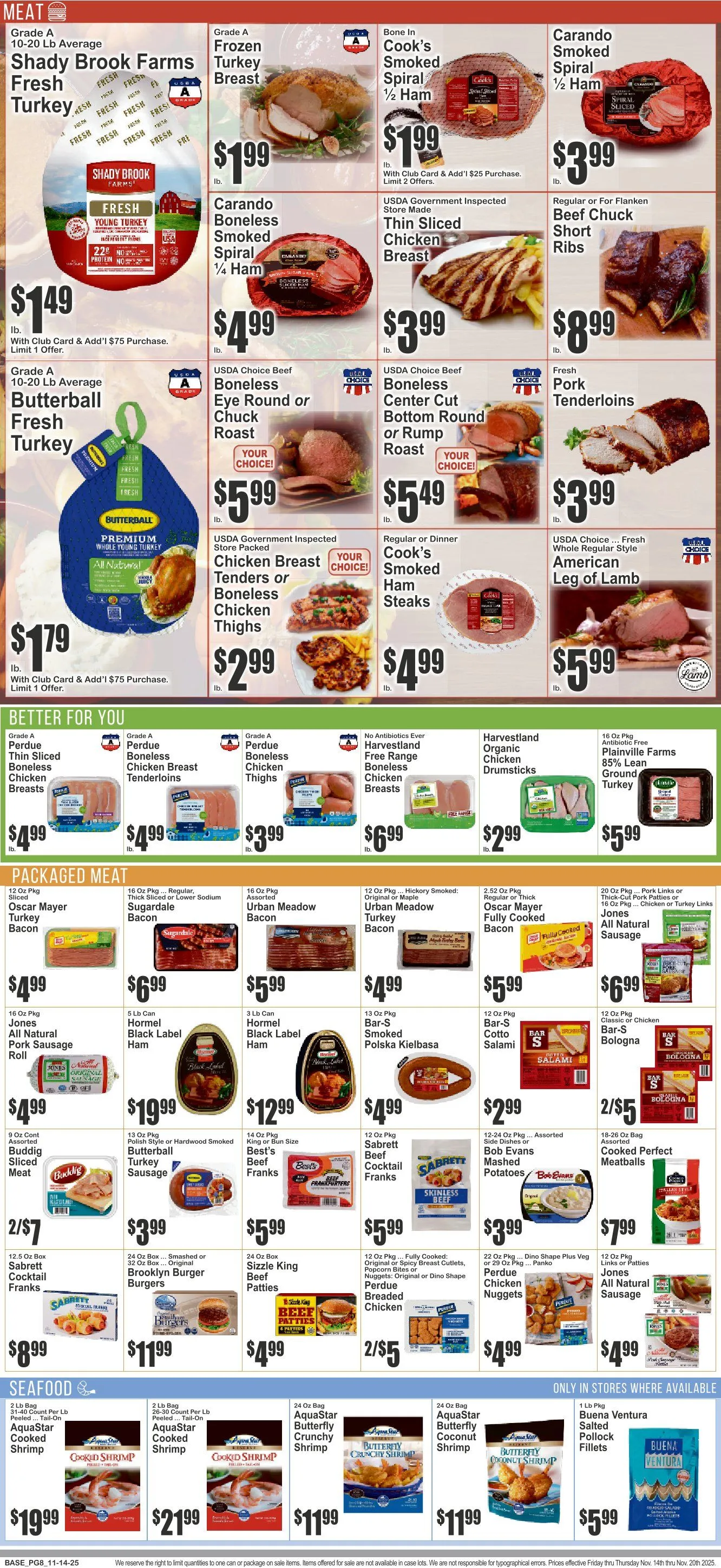 Weekly promotion Food Universe Sales spanning from November 17 to November 20 2025 - Page 9 for Catalogue 365
