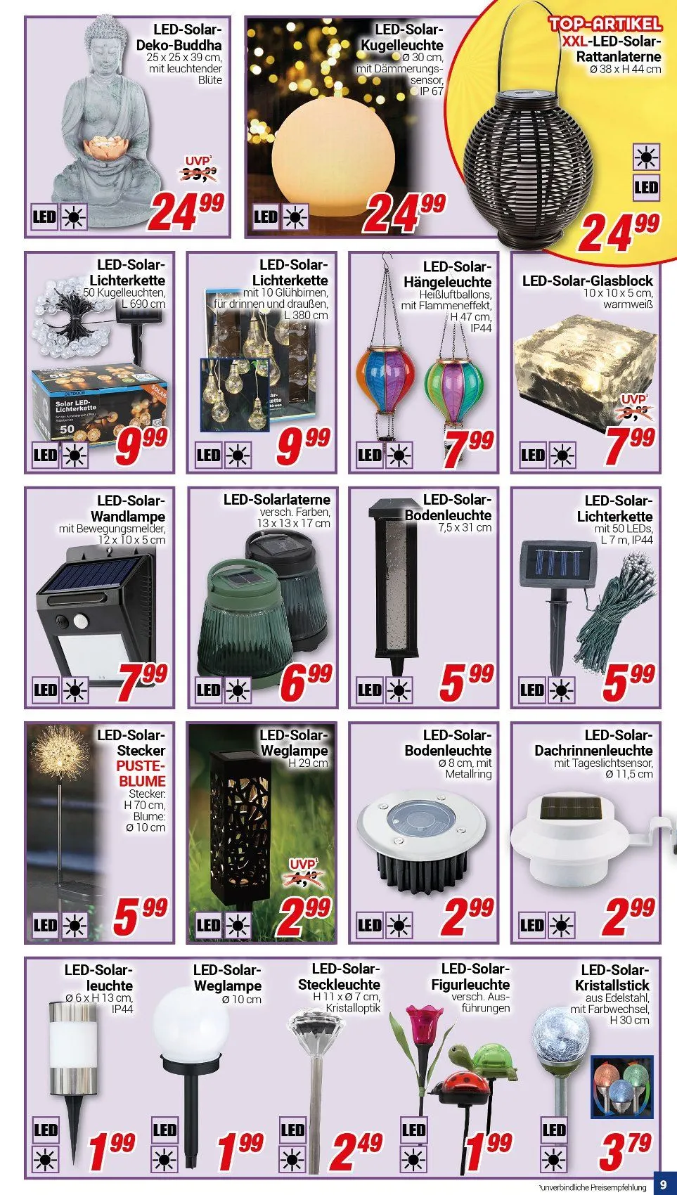  CENTERSHOP Prospekte von 20. April bis 25. April 2026 - Prospekt seite 9